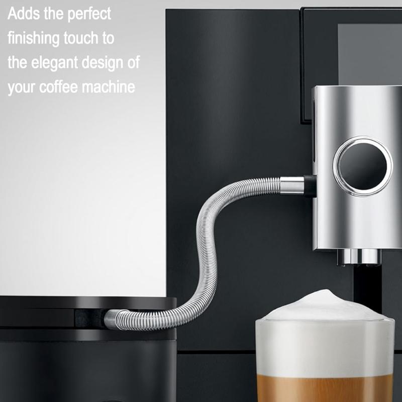Kaffee-Milch-Gehäuse Schlauch Edelstahl Milchaufschäum-Einheit Milchschaum-Rohr Mit HP1/HP3 Adapter Einfach zu Installieren