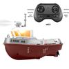 Rechargeable 2.4G Remote Control Paddle Boat for Kids - Mini Electric Water Toy
