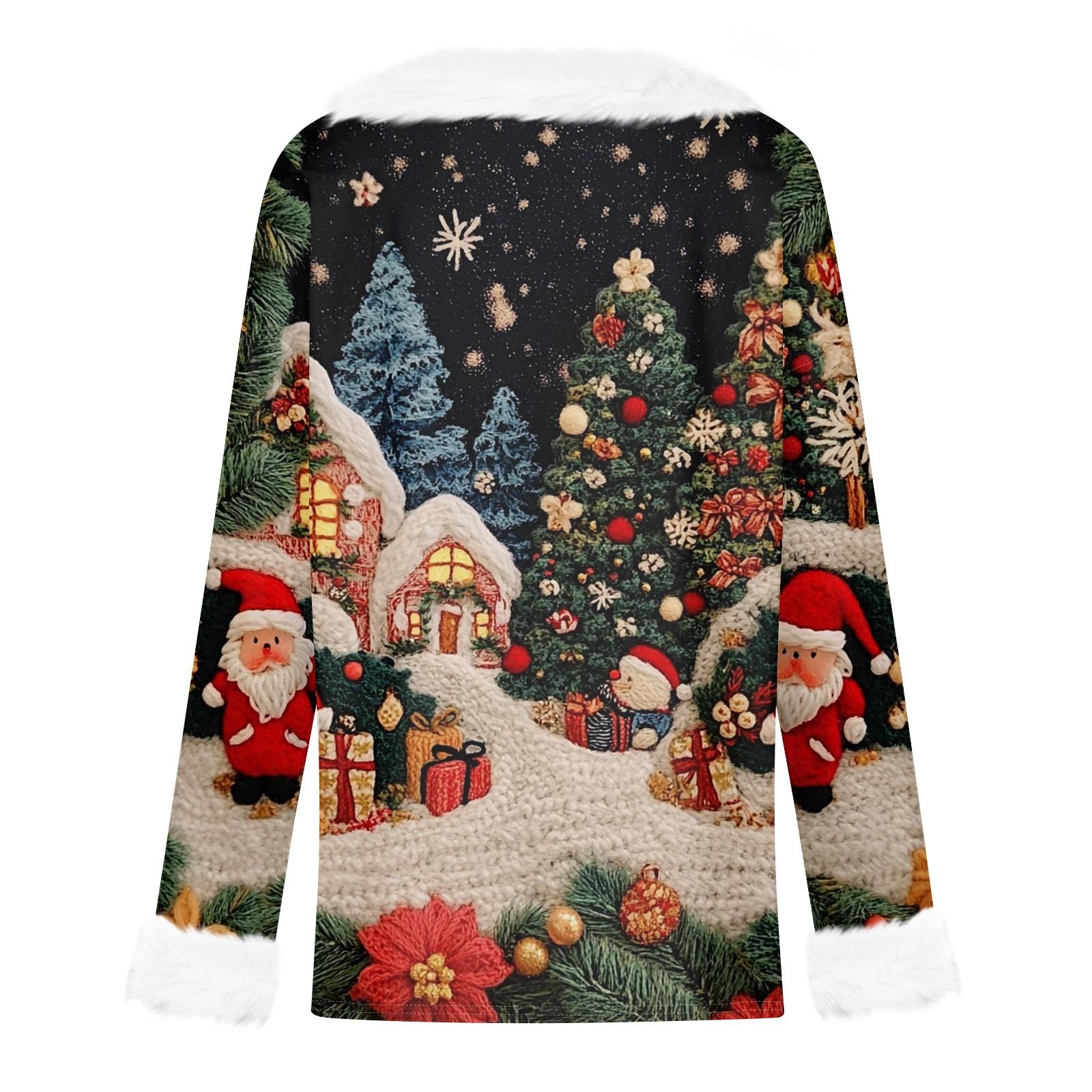 Женский модный повседневный топ с V-образным вырезом и длинными рукавами — фото 4