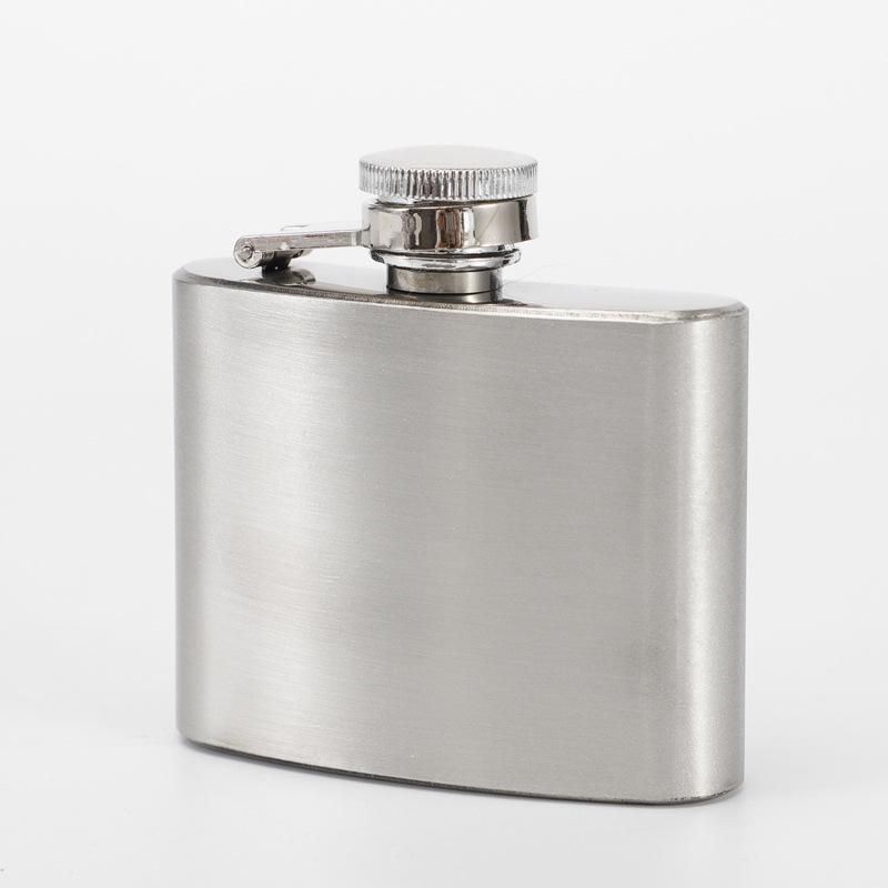 1/2/3/4/5/6/7/8/9/10/12/18oz Stainless Steel Hip Flask with Funnel Pocket Hip Flask Alcohol Whiskey Hip Flask Screw Cap