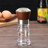 Refillable Salt and Pepper Grinder Adjustable Particle Size Seasoning Bottles Spice Mill  Steak