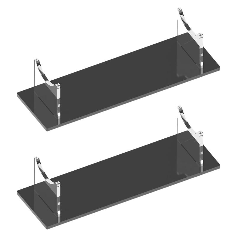 Acryl Säbelständer Multifunktionale Präsentation für Schwerter Dolche Zauberstäbe und Sammlerstücke Klarer Halter mit schwarzem Sockel