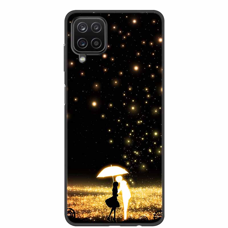 For Samsung A12 Case Marble Soft Silicone Back Case for Samsung Galaxy A12 GalaxyA12 Nacho A 12 SM-A125 Phone Cover Coque Fundas