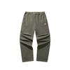 Casual Loose Fit Mid Waist Button Pants Unisex Bottoms 172548503-1