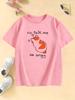 angry Cat Graphic Kids Tshirts Summer Short Sleeve Tees Cartoon Boys Girls Clothes Kawaii Kitten Tops Y2K Tshirt