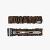 Mellotory Square Shirring Hairpin (deep Brown)