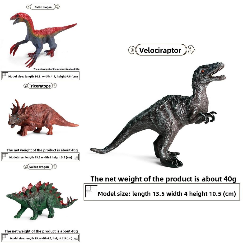 Tyrannosaurus Rex Dinosaur Figurine With Plastic Material For Kids Educational Toy And Display