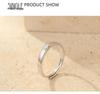 925 Sterling Silver You & Me Engraved Diamond Couple Rings - Unisex Personalized Design
