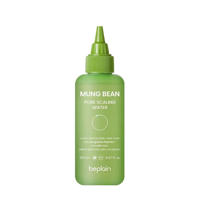 Beplain Mung Bean Pore Scaling Water Exfoliating & Pore Refining Set 150ml (+40 Cotton Pads)