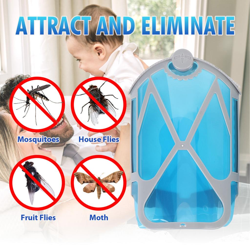 4pcs Fly Trap Refill Cartridges Replacement Safe Good Adhesion Trap Refills for M364