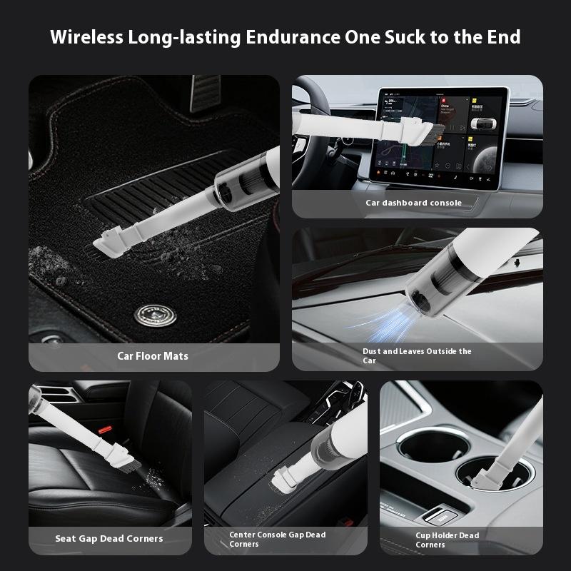 Car Vacuum Cleaner Blowing and Suction Dual-purpose Car Handheld Portable Small Mini Blowing and Suction Integrated Car Super Suction