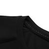 Li-Ning Plain Logo Round Neck Pullover Short Sleeve Fitness Shirt Men tops Black AUDU049-1