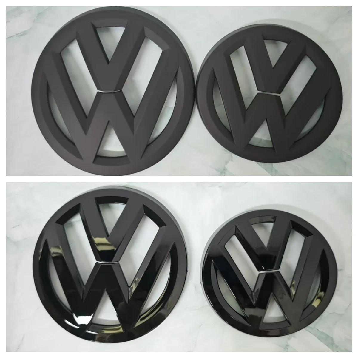 

2026 Hot Emblems For VW Volkswagen Jetta MK5 Golf Volkswagen Golf POLO MK6 MK7 MK7.5 ABS 3D Glossy Black Front Badge Emblem Repl Matte Black