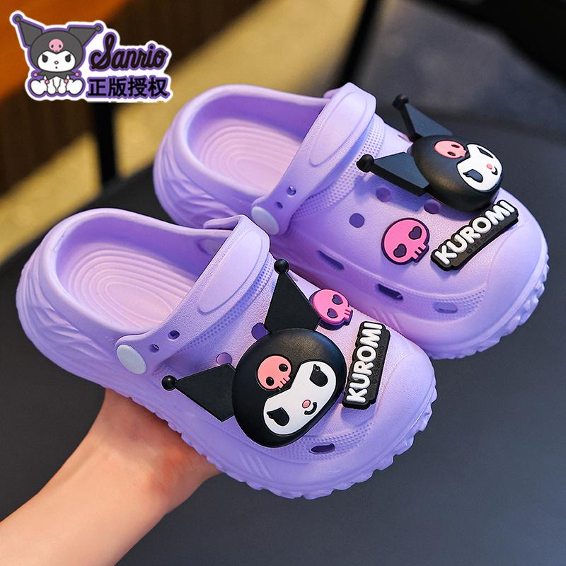 

Children s summer cartoon cute non-slip indoor bathing soft-soled slippers for girls, baby slippers 24/25Code(Insole Length16