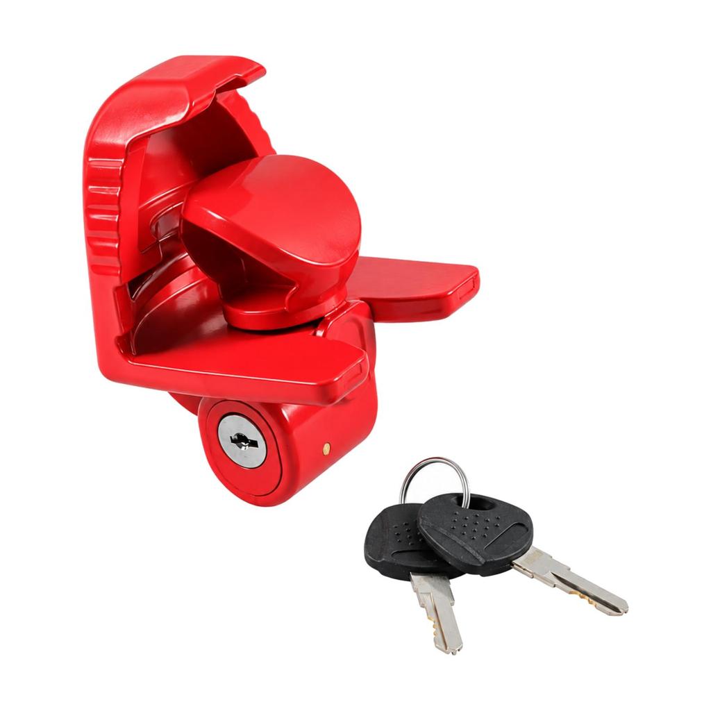 Trailer Coupler Lock AntiRemoval Latch PowderCoated for Towing, RV Travel,