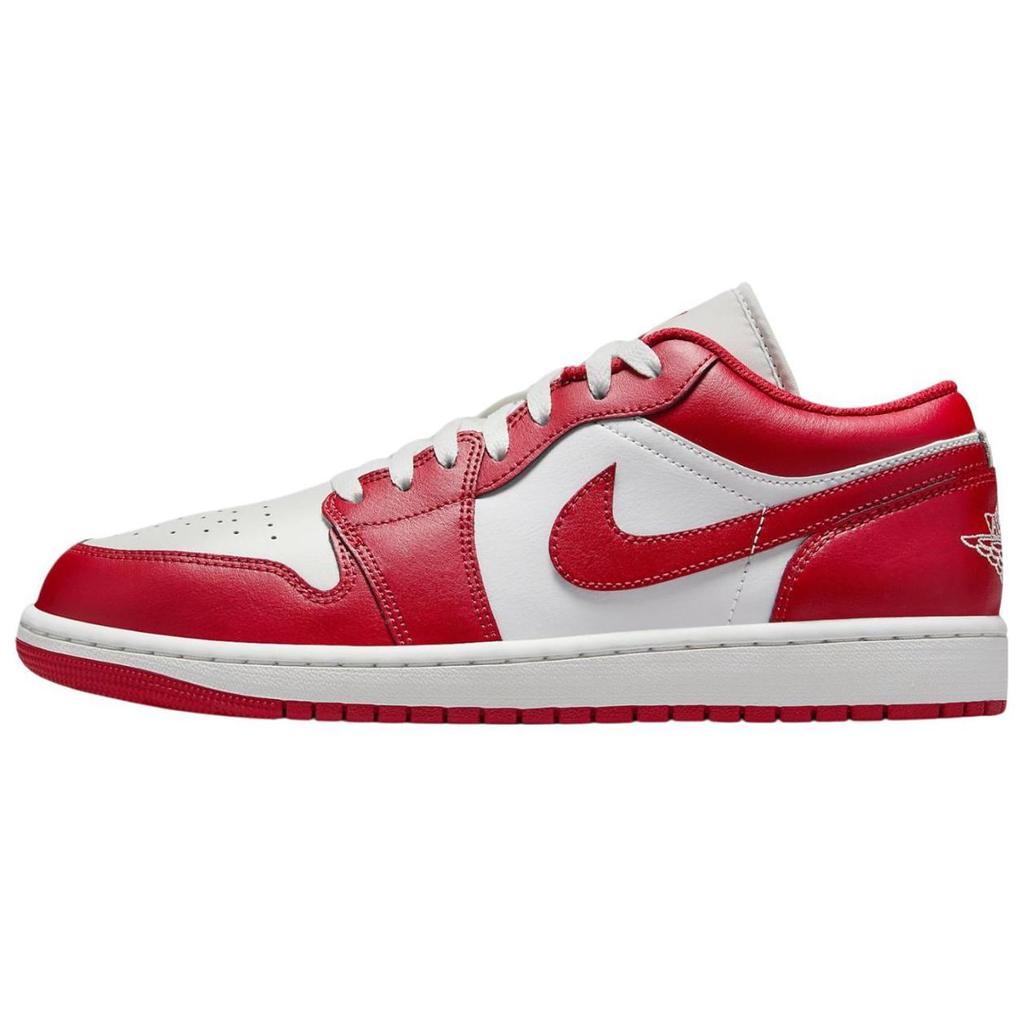 Jordan Air Jordan 1 Prohibited Auction Chicago Abrasion Resistant Low top Vintage Basketball Shoes Unisex 553558-166(Team414-)