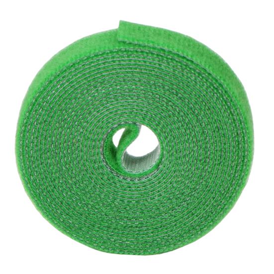 1 rolka zielonych pasków do roślin Ekologiczna dwustronna taśma ogrodowa wielokrotnego użytku Trwały pasek podtrzymujący do roślin pnących