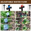 Quick-Connect DIY Drip Irrigation Kit, Automatic Garden Watering System for Greenhouse Plants for Greenhouse Plant Watering