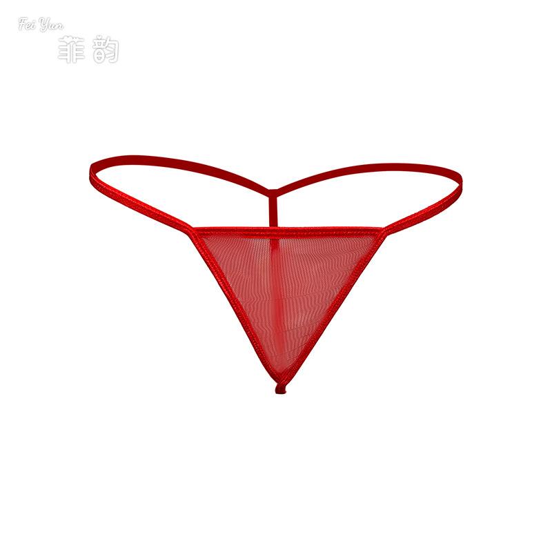 Reggiseno a fascia in pizzo sexy da donna, mutandine in rete con pizzo cucito, ciondolo a farfalla, quattro pezzi, completo sexy diviso