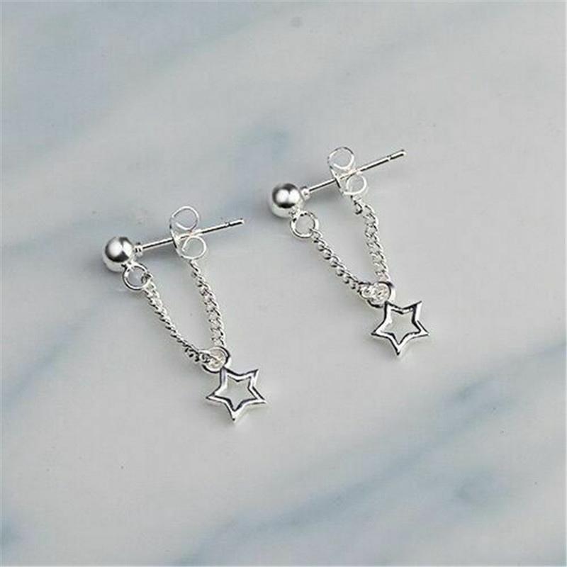 Girls Gift Dangle Drop Stud Stud Jewellery Star Earrings Women Stud Stud Gift
