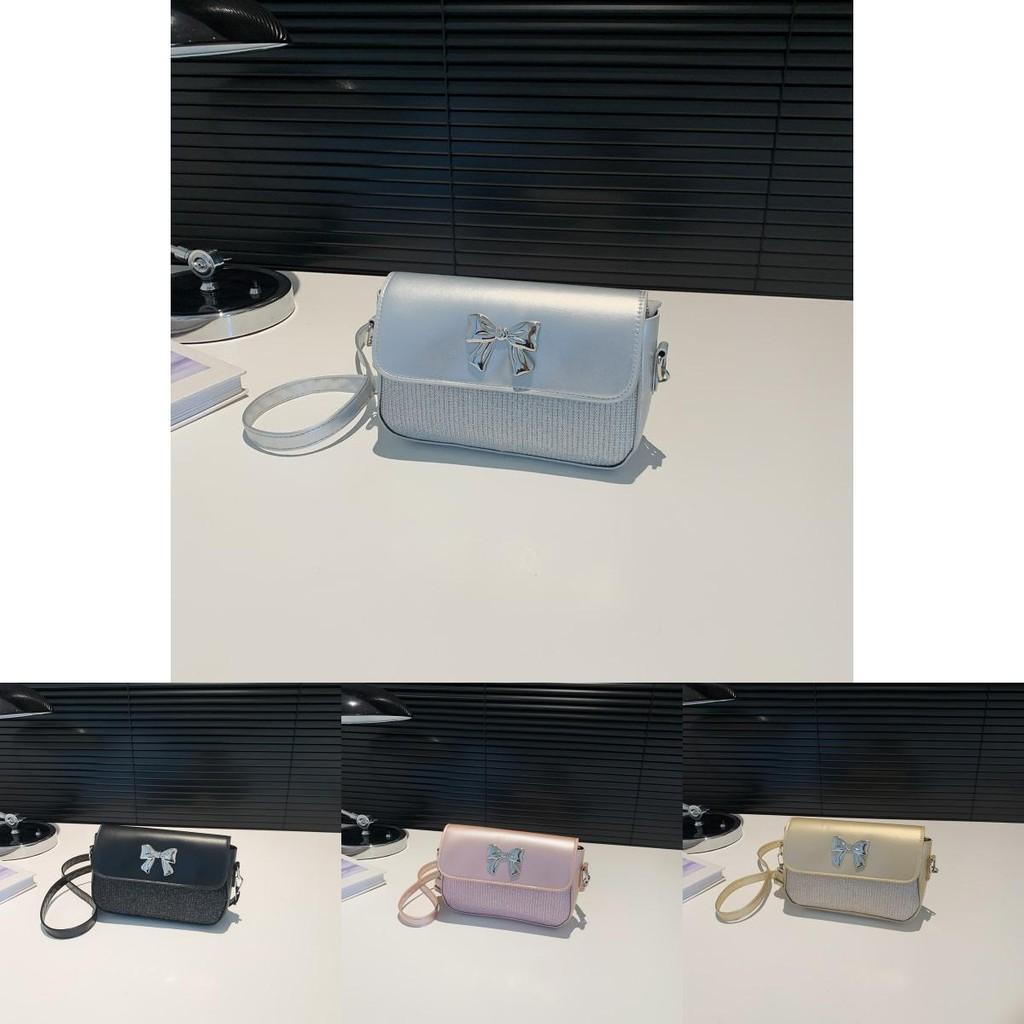 Fashionable New Butterfly Knot Shoulder Bag Trendy Minimalist Small Handbag