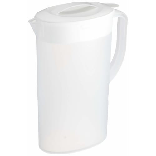 Pearl Metal 2.0L Cold Water Pot for Tea and Barley Tea, Coolia HB-5185, White