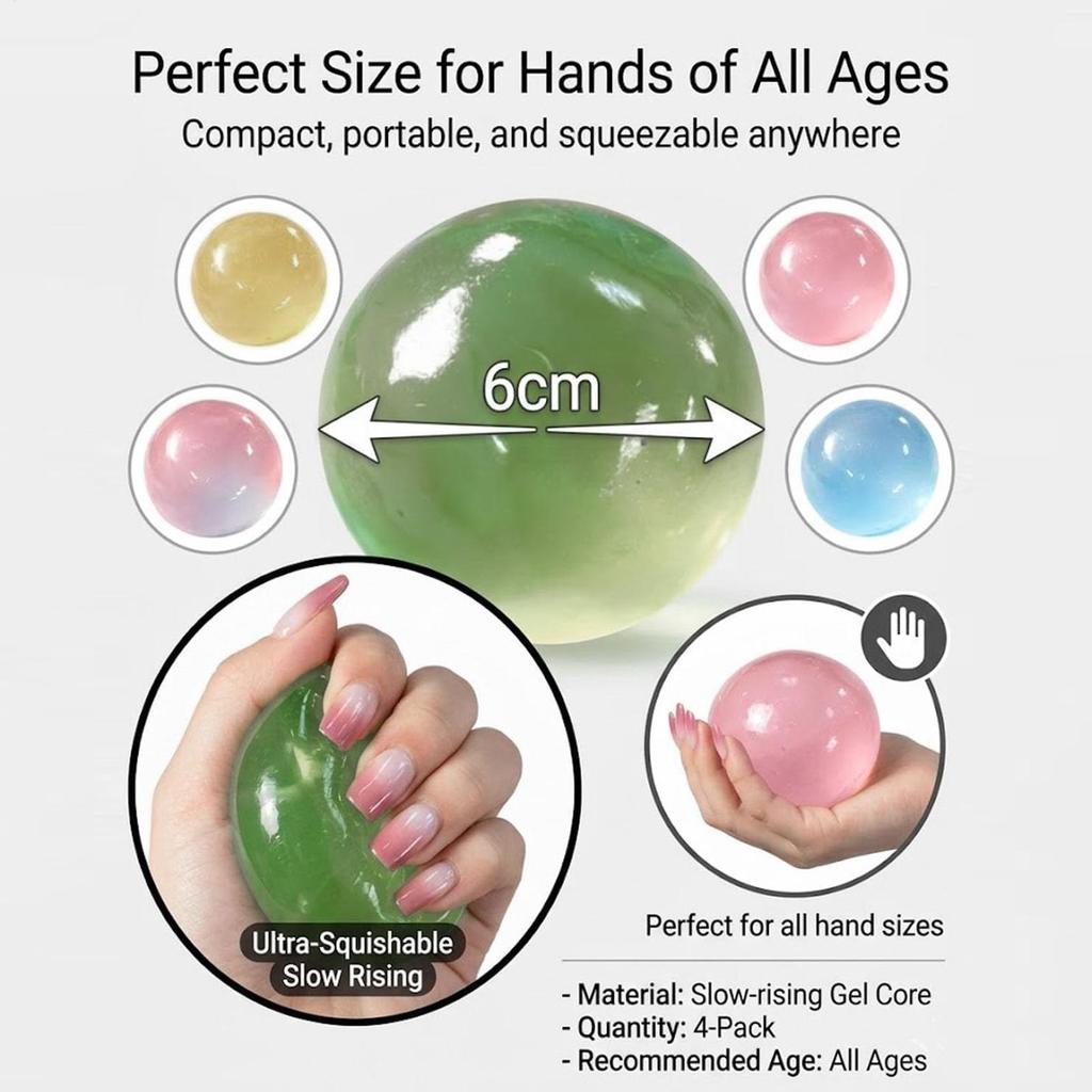Moldable SquishyCoconut Oil Squeeze Toy Moldable Stress Ball SquishyToy Slow Rising Decompression Sensory Toy For Adult