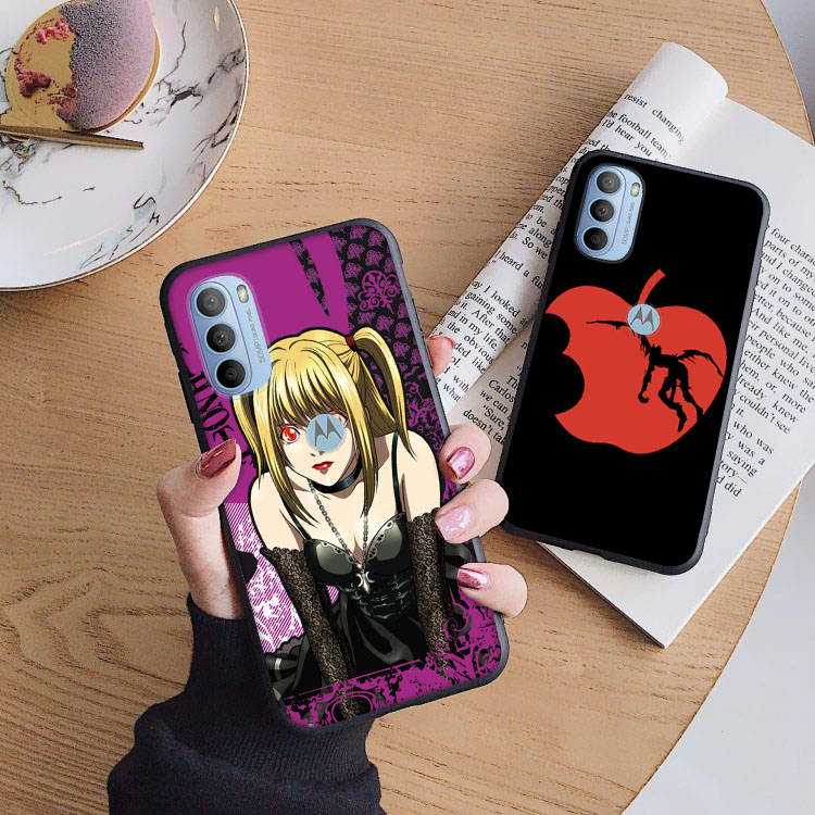 AD99 Death Note Anime Schwarze Hülle für OPPO Reno 8 6 5 4 Pro Find X3 A17 A31 A38 A40 A53 A54 A55 A74 A76 A78 A77 A80 A94 A95 A96 Pro Sofe Cover