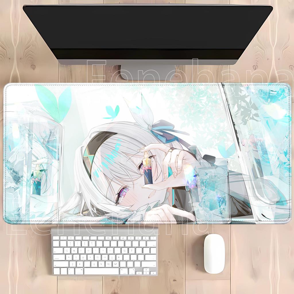 Gaming Hsr Firefly Honkai Star Rail Mouse Pad Kawaii Anime Sexy Girl Desk Mat Xxl Keyboard Large Hd Printing 400x900mm Mousepad