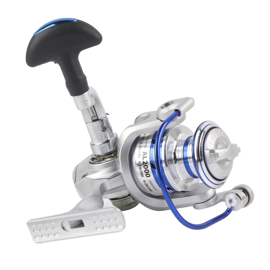 Salt Freshwater Metal Heavy Duty Lightweight Casting Spinning Fishing Reel Tackle (AL2000)