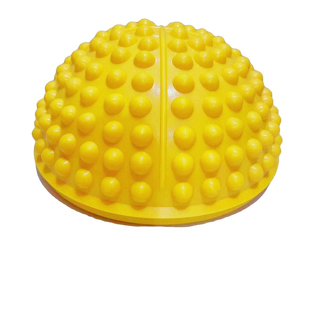 Inflatable Half Sphere Massage Ball Yoga Balls Massage Fitball Exercises Trainer Balancing Ball for Gym Pilates Sport Fitness