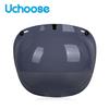 Authentic Bubble Mirror Motorcycle Helmet Three Button Type Retro Style Helmet Lenses Bubble Shield Visors Helmet Accessories