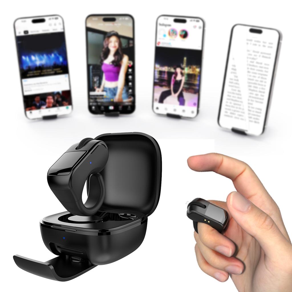 Scrolling Ring Remote Control Function Compatible Remote Control Is Suitable for iPhone iPad Bluetooth Page Turning Ring Roller