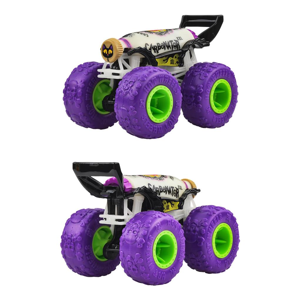 Hot Wheels Monster Truck Assortment 6 Miniature Box Set Light-Up - Vehicles/Cars - (Ages 3+) - Multi-color JFX08-986G