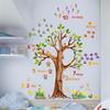 WOHAHA Wall Large Stylish Tree Wall Number Cute English Green for and Stickers, Size, Design, Decals, Recognition, Animals, Names, Leaves, Scenery,