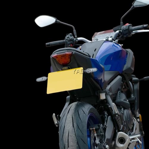 MT07 Motorcycle LED Light Rear License Plate Bracket Fender Eliminator Bracket for Yamaha MT-07 (2025)
