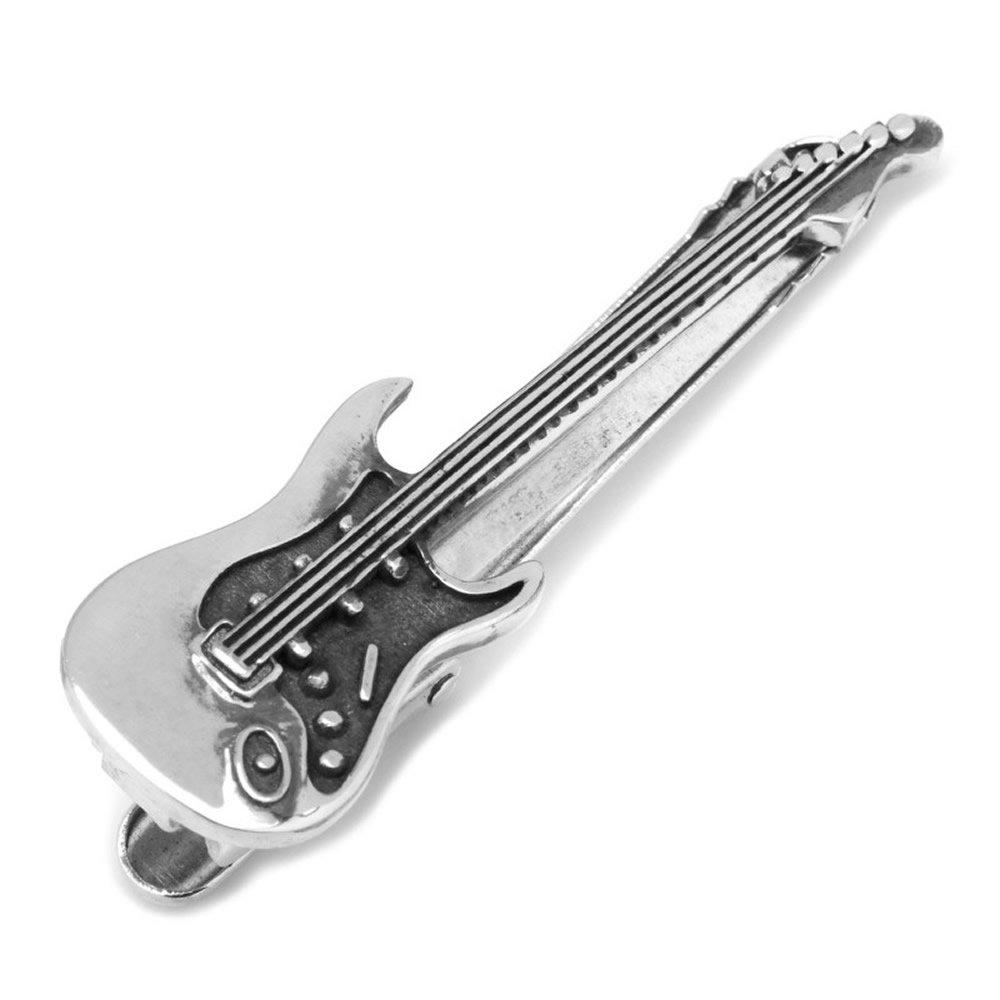 

Ox Bull Guitar Tie Clip Tie Bar Tie Pin & ob-guit-tc