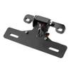 License Plate Holder Suzuki Hayabusa GSX1300R 2008-2020 Motorcycle Tail Frame Bracket License Plate Holder License Plate Holder (Color: Black)