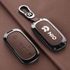 Premium Alloy Full Wrap Key Case Shockproof Cover Shell Keychain for NIO ES6 ET5 EC6 ES8 ET7 ES7 EC7 Men Women Auto Accessories