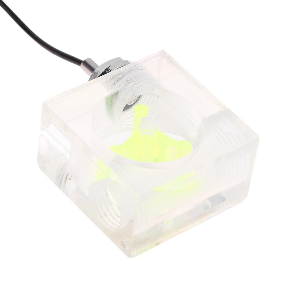 3 Way Flow Meter LED Digital Thermometer with G1/4 Fitting Connector for Computer PC Water Cooling Liquid System Cooler Tools