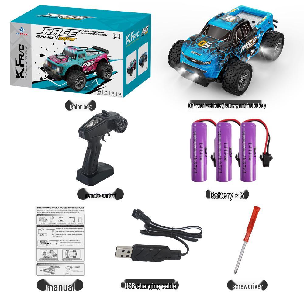 KF23 High-Speed 1:20 Off-Road RC Monster Truck - Mini Remote Control Car for Kids