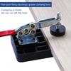 Multifunctional 35mm Woodworking Hinge Hole Opener Boring Jig Drilling Guide Locator Fixture Template for Door Cabinets