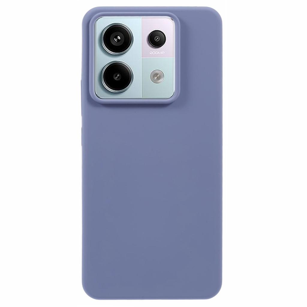 For Xiaomi Poco X6 5G/Redmi Note 13 Pro 5G Case Solid Color Liquid Silicone Phone Cover