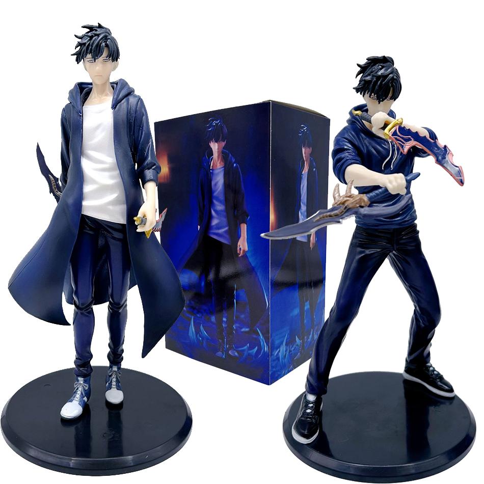 Hot Anime Merch Action Figures 2Pcscloak Battle Version Collectible Models Desktop Decor Ornaments Surprise Gifts For Kids