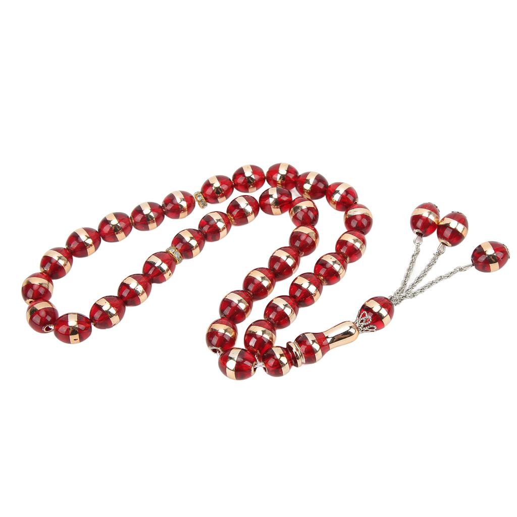 Beads Rosary 33 Grains Exquisite Unique Pattern Religious Article Worship Prayer Supplies