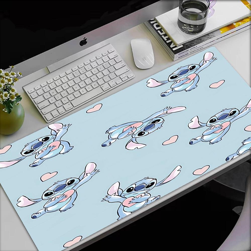 Stitch Theme Mouse Pad, Non Slip Rubber Base, Multifunctional Office & Home Decor, Perfect for Workspace Personalization.