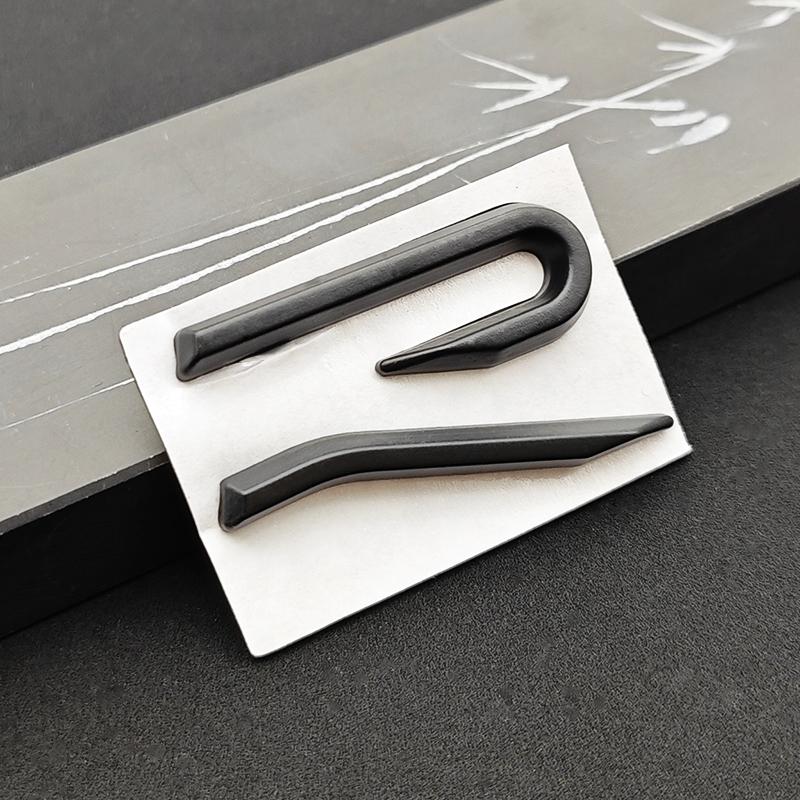 Pro VW VOLKSWAGEN 2026 Nové 3D Kovové Chromové Černé VW R Logo Znak Zadní Kufr Znak Nálepka pro Volkswagen Golf 8 MK8 GTI Polo Do