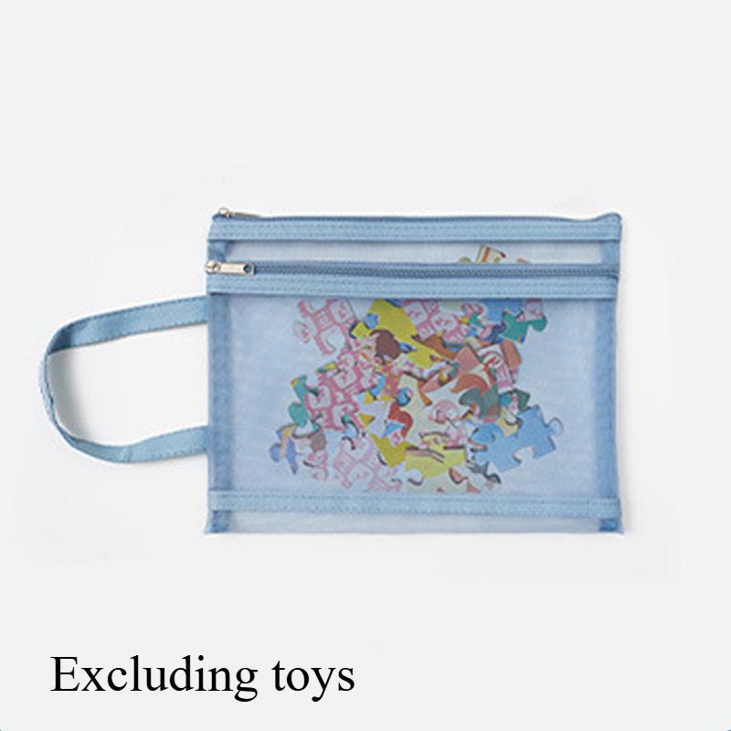 3PCS Handheld Mesh Storage Bag for Daily Necessities Portable Storage Bag for Children's Toys and Building Blocks Storage Bag