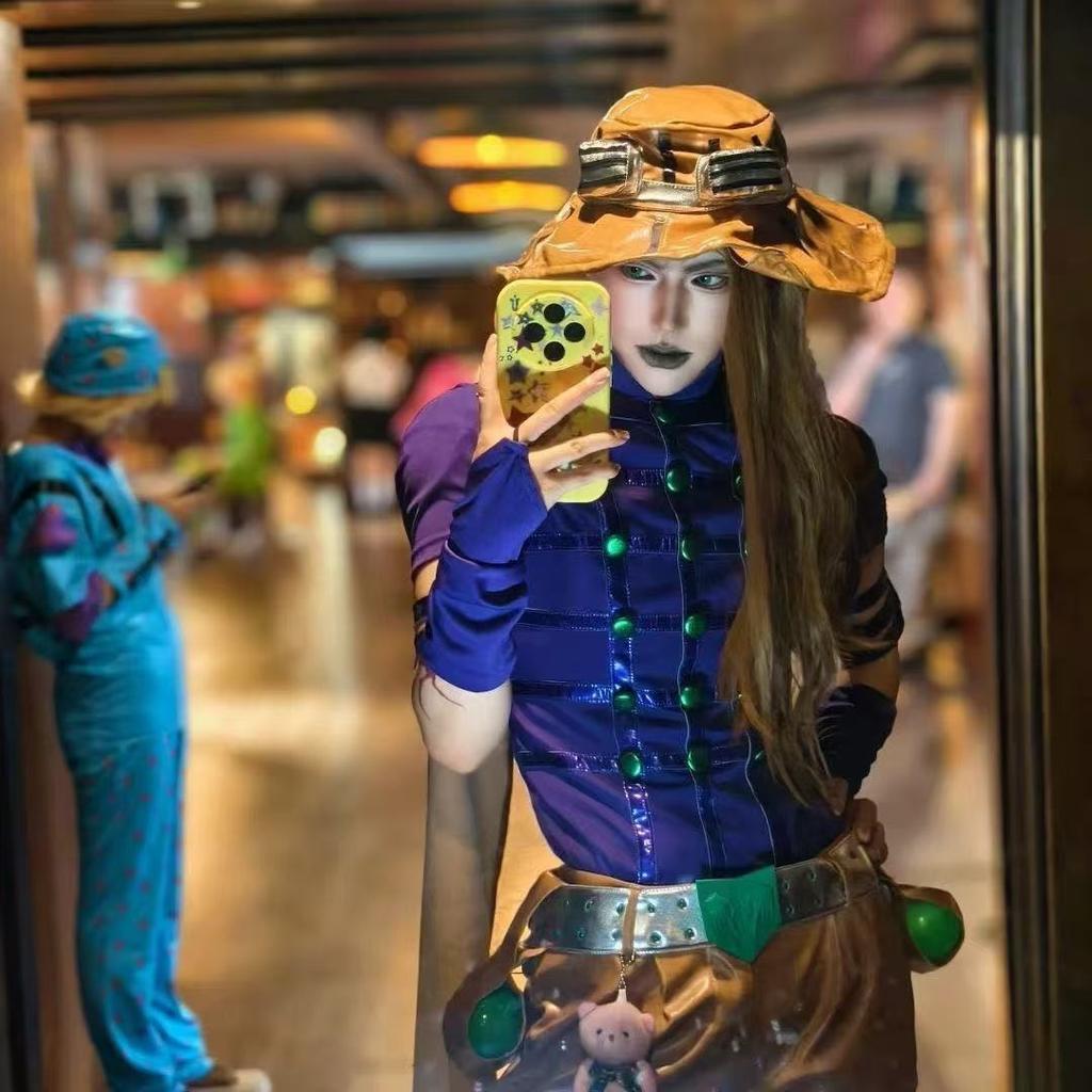 JoJo's Bizarre Adventure Cosplay Kostüm Set, Mehrere Charakter-Outfits für Halloween, Comic-Con & Mottoparty