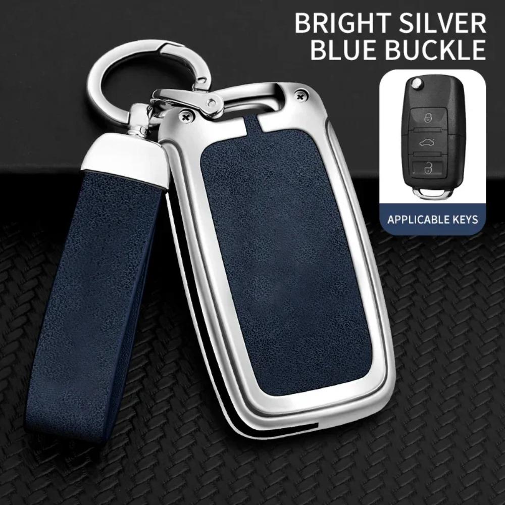 Zinklegierung Auto Schlüsselhülle Halter Schale für SEAT Ateca Leon FR 2 Ibiza Fernbedienung Schutz für Seat FR Schlüsselhülle Zubehör